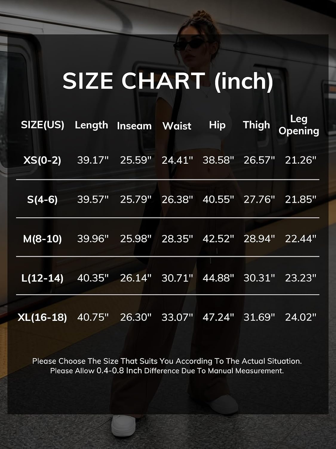 image:imageATHMILE Barrel Sweatpants Women Y2K Wide Leg Baggy Lounge Sweat Pants with Pockets Plus Size Drawstring JoggersNavy