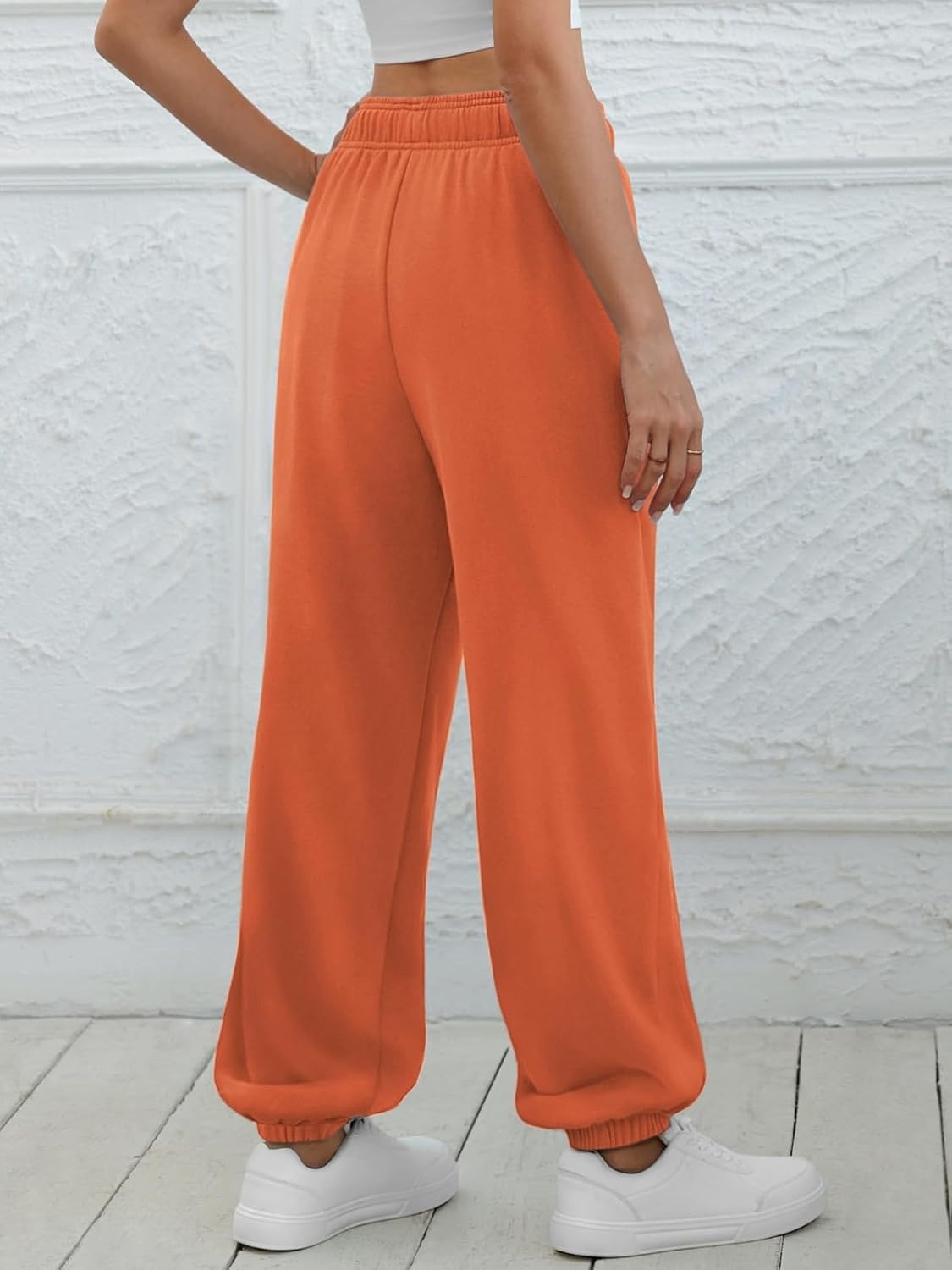 image:imageATHMILE Sweatpants Women Baggy Lounge Pants Workout Gym Active High Waisted Comfy Joggers for Women Fall Clothes 2026Orange