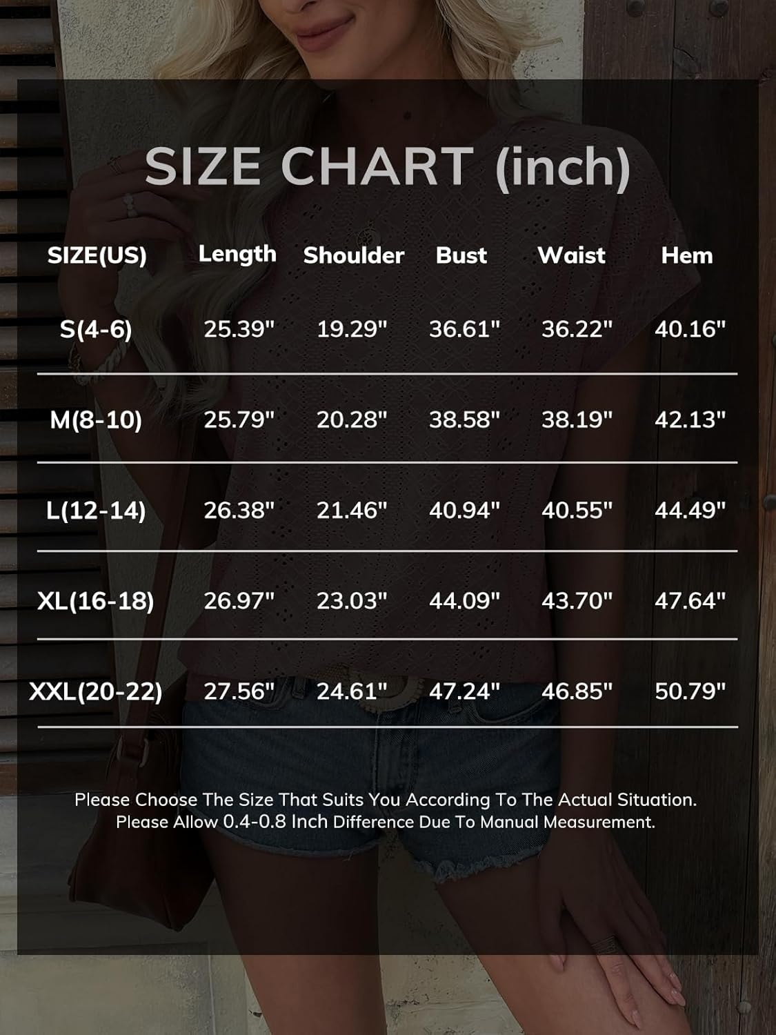 image:imageATHMILE Tops for Women Trendy Short Sleeve Shirts Dressy Casual Cap Blouses with Curved Hem Summer ClothingYellow