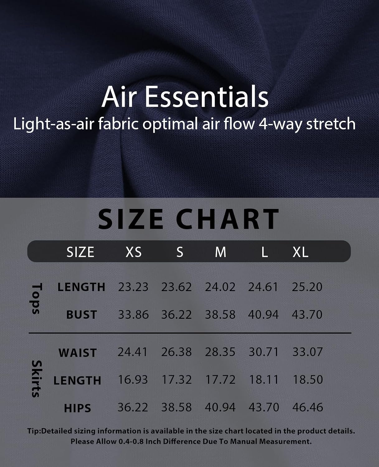 image:imageATHMILE Two Piece Skirt Sets for Women Summer Beach Vacation Outfits Mock Neck Tops Tennis Skirt Lounge Matching SetsZnavy Blue