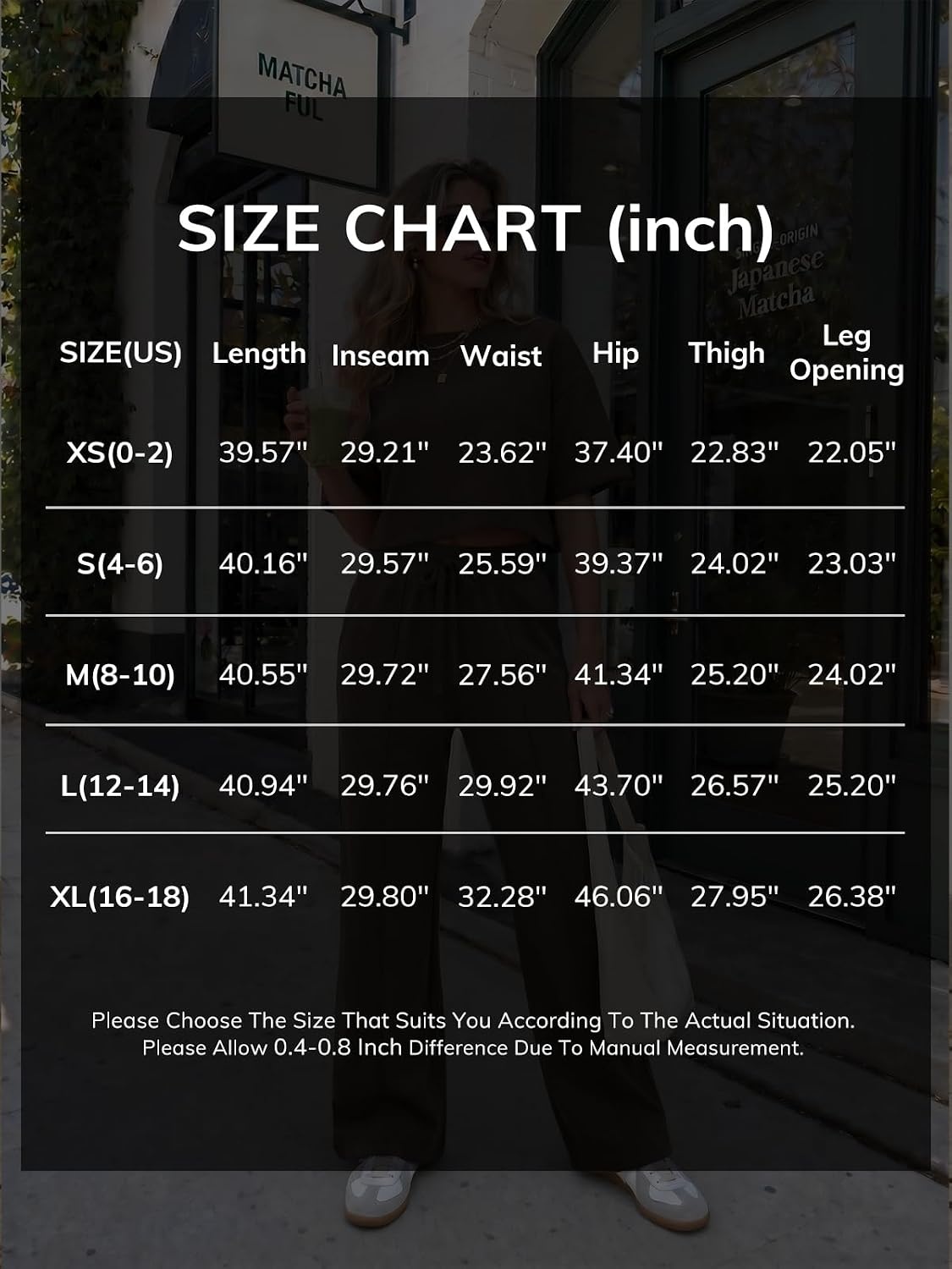 image:imageATHMILE Wide Leg Sweatpants Women High Waisted Baggy Lounge Pants Casual Comfy Joggers Fall Fashion Trendy Gym ClothesBlack