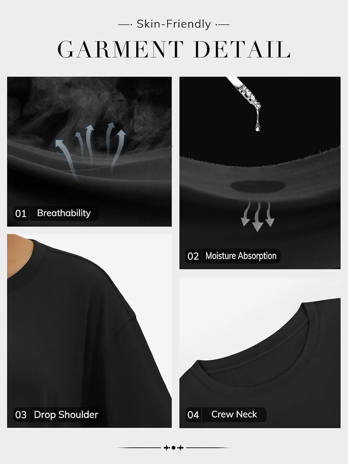 image:imageATHMILE Womens Oversized T Shirts Casual Tee Workout Tops Gym Clothes Summer Loose Fit Short Sleeve Graphics Basic Y2K 2026Zblack