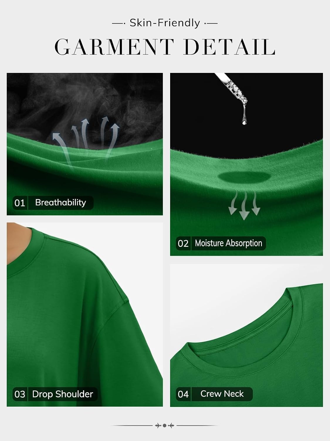 image:imageATHMILE Womens Oversized T Shirts Casual Tee Workout Tops Gym Clothes Summer Loose Fit Short Sleeve Graphics Basic Y2K 2026Zdeep Green