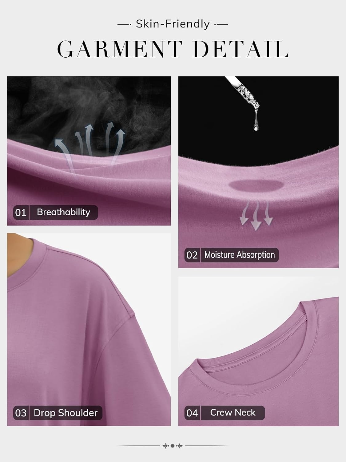 image:imageATHMILE Womens Oversized T Shirts Casual Tee Workout Tops Gym Clothes Summer Loose Fit Short Sleeve Graphics Basic Y2K 2026Zpurple