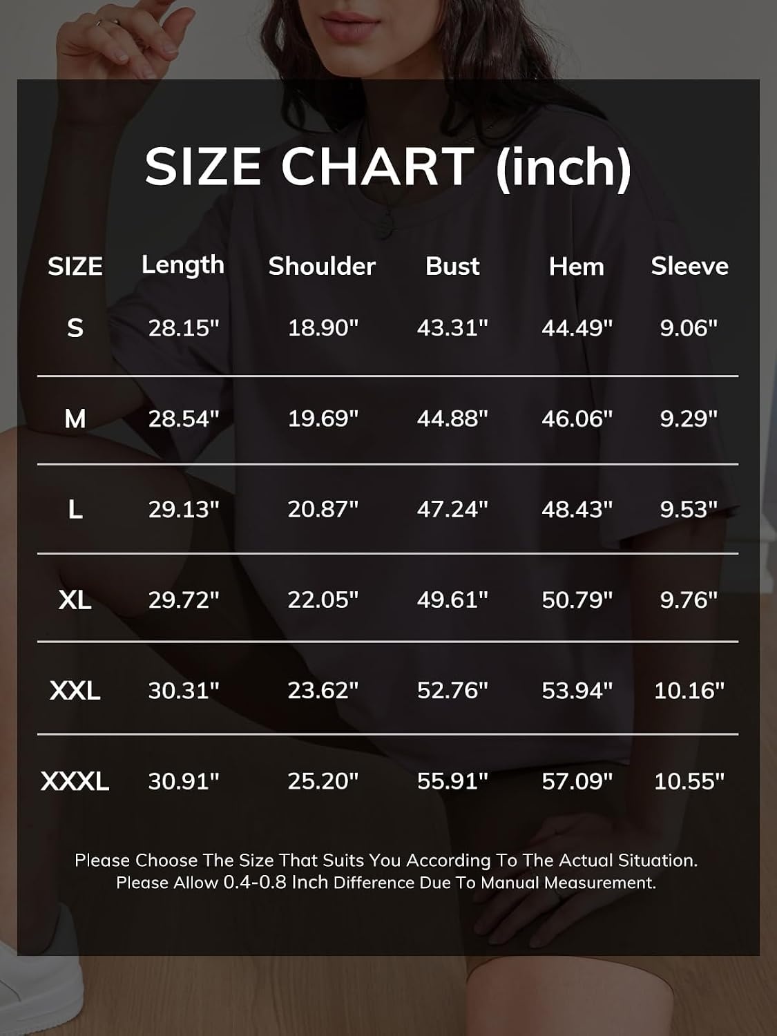 image:imageATHMILE Womens Oversized T Shirts Loose Fit Crewneck Short Sleeve Tops Summer Casual Blouse 2026 Y2K Basic Tee BeachPurple