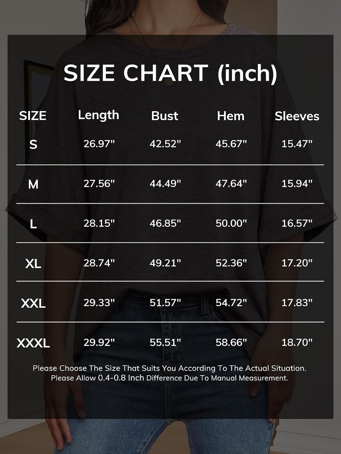 image:imageATHMILE Womens Oversized T Shirts Summer Tops Spring Casual Loose Fit Workout Short Sleeve 2026 Beach VacationNavy