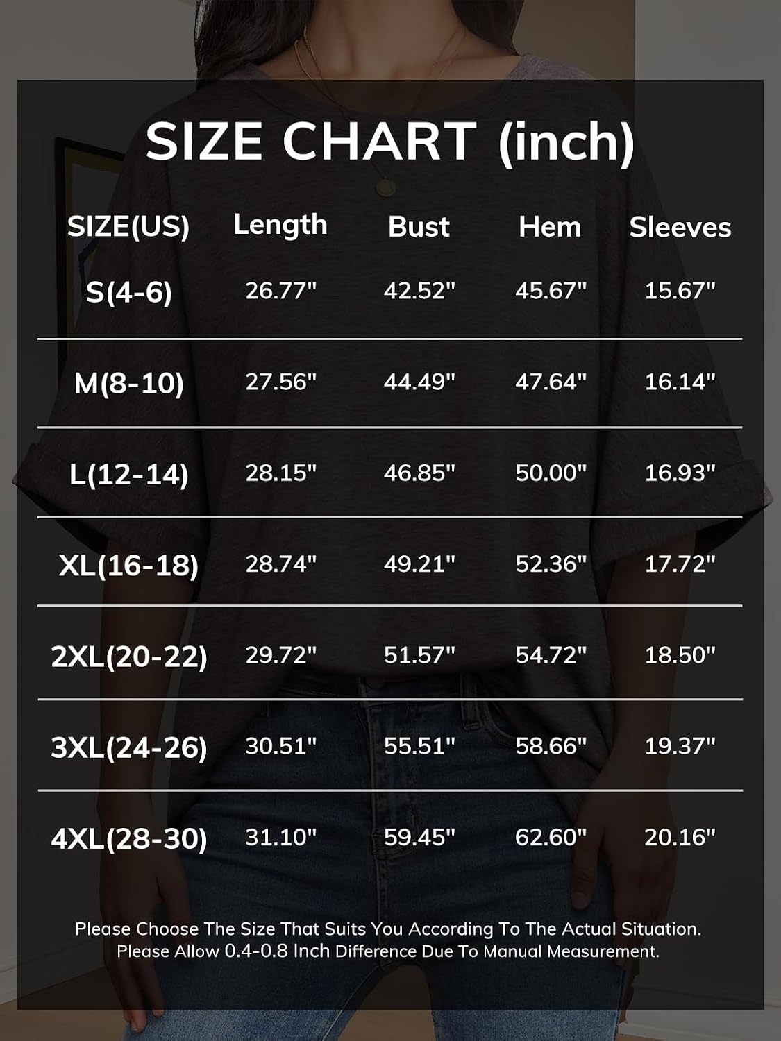 image:imageATHMILE Womens Oversized T Shirts Summer Tops Spring Casual Loose Fit Workout Short Sleeve 2026 Beach VacationRose Red