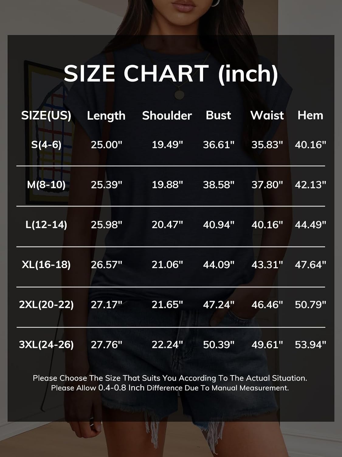 image:imageATHMILE Womens Tops Summer Basic T Shirts Business Casual Loose Fit Cap Sleeve Tee Cute Clothes Trendy Fashion Outfits Light Green