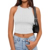 White Polka Dots