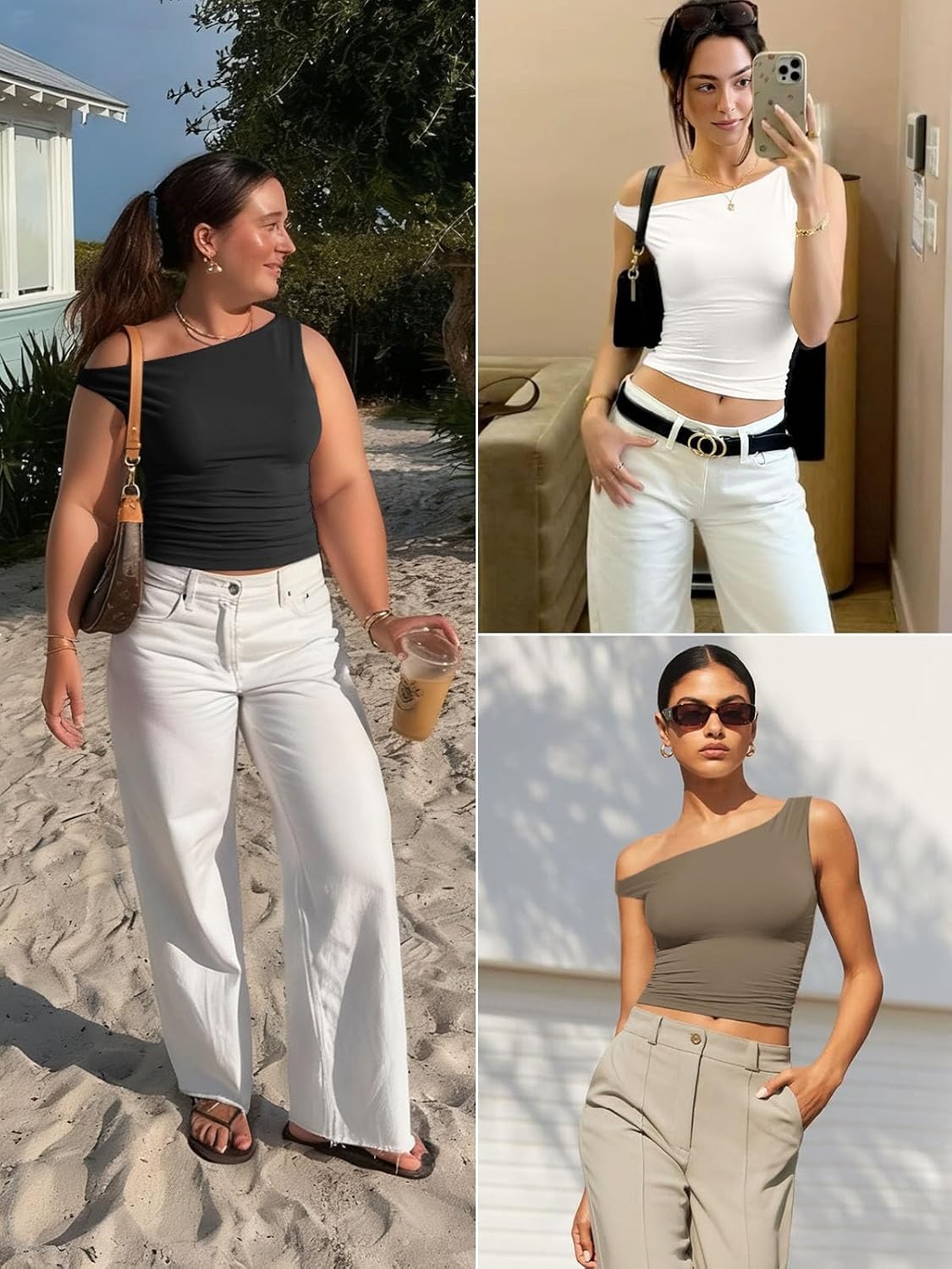 image:imageATHMILE Womens Off The Shoulder Tops Summer Sleeveless Shirts Going Out Crop Tank Top Y2K T Corset Tube Fashion Outfits 2026Red
