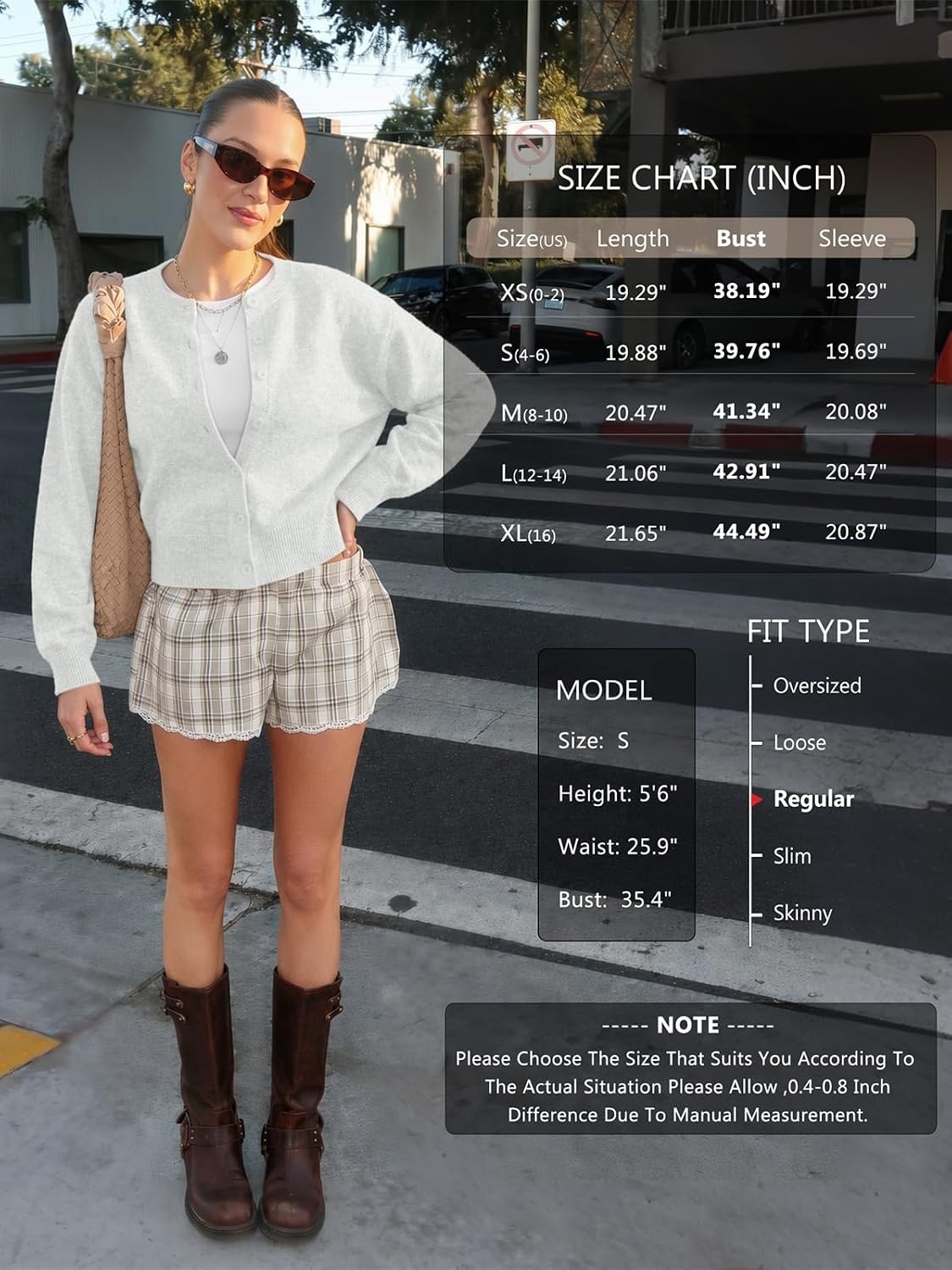 image:imageATHMILE Cropped Cardigan Sweaters for Women Lightweight Crop Knit Y2k Fall Spring Outfits Fashion Clothes 2026Grey