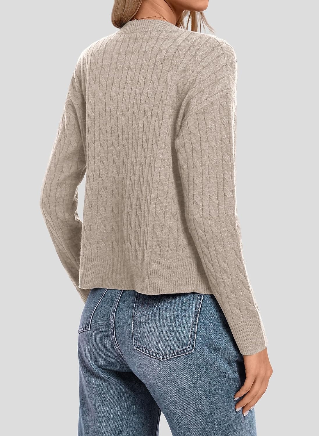 image:imageATHMILE Cropped Cardigan Sweaters for Women Lightweight Crop Knit Y2k Fall Spring Outfits Fashion Clothes 2026Mcamel