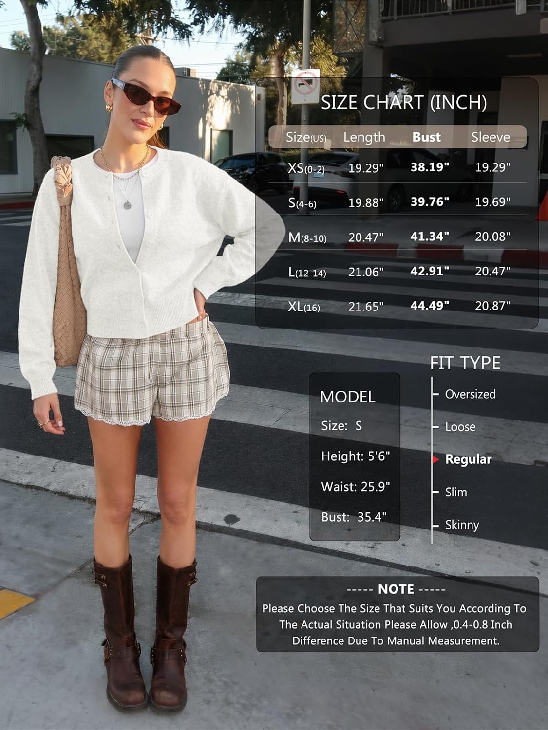 image:imageATHMILE Cropped Cardigan Sweaters for Women Lightweight Crop Knit Y2k Fall Spring Outfits Fashion Clothes 2026White