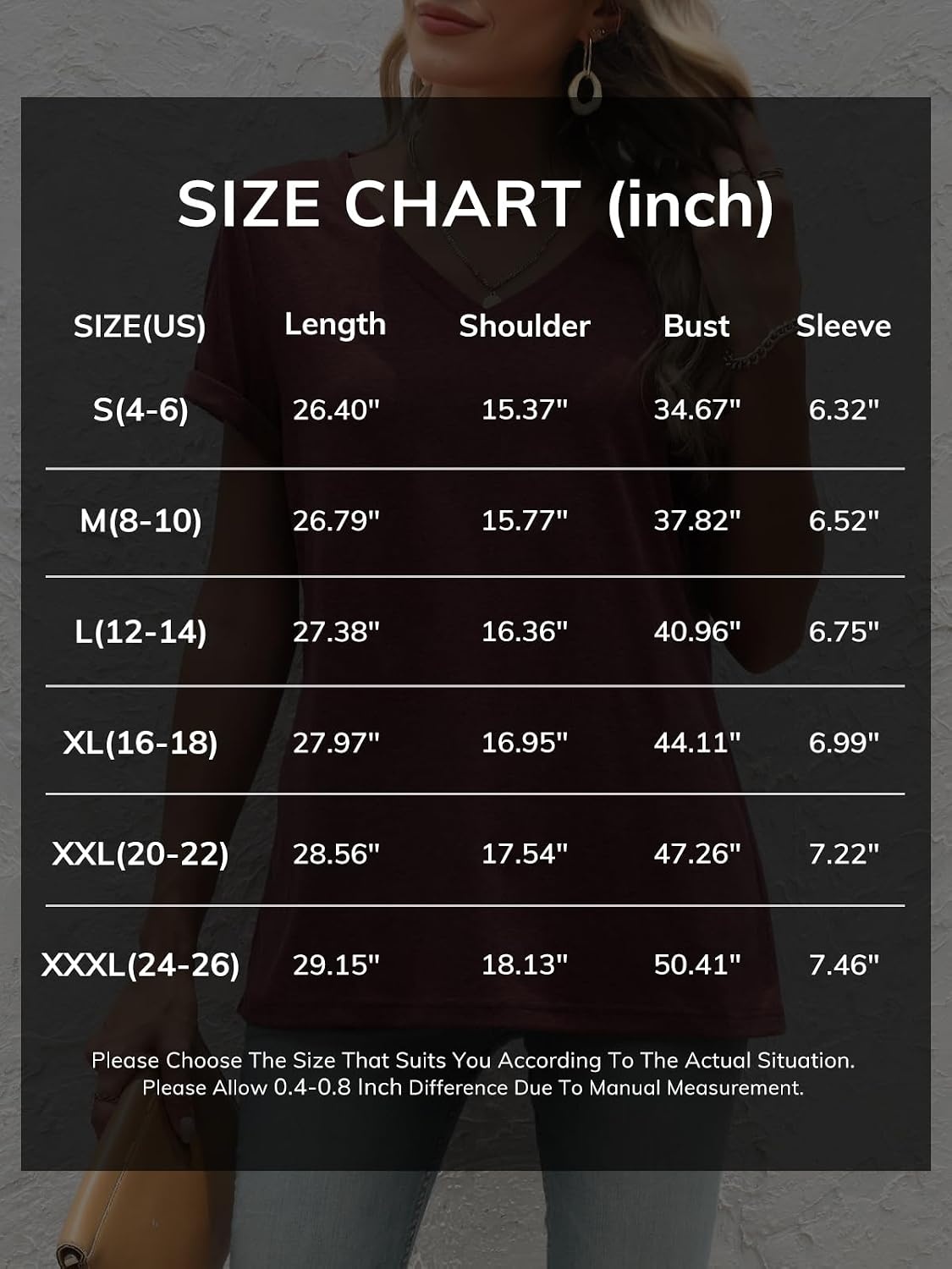 image:imageATHMILE T Womens Short Sleeve TShirts V Neck Summer Tops Basic Tees Lightweight Breathable Casual Sorf Spring Summer Workout Outfits ClothesOrange