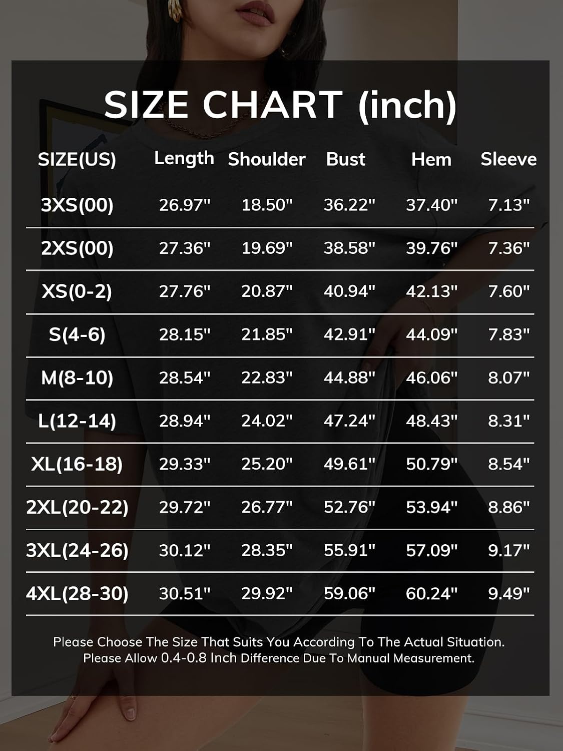 image:imageATHMILE Womens Oversized T Shirts Short Sleeve Workout Tops Cotton Casual Loose Fit Basic Graphics Gym Summer Plus Size Fashion ClothesKhakip