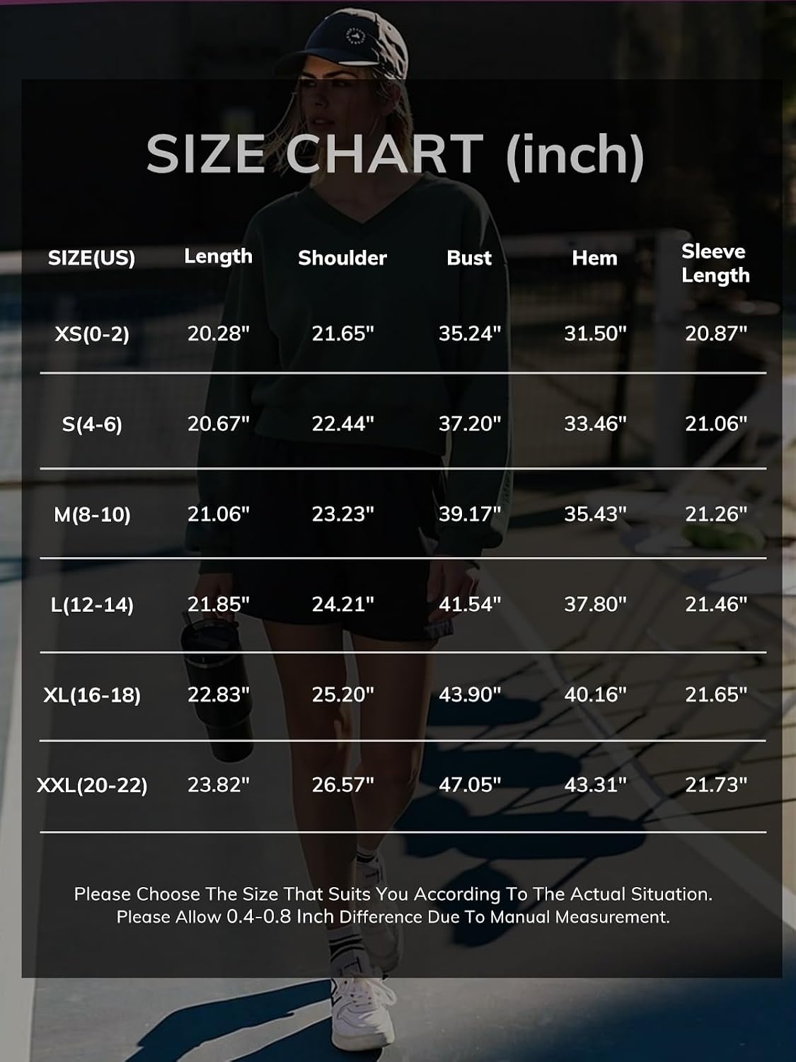 image:imageATHMILE Womens V Neck Crop Top Long Sleeve Sweatshirt Open Back Tops for Women Fashion Sexy Y2K Casual Fall Clothes 2026Black