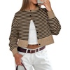 Khaki Black Stripes