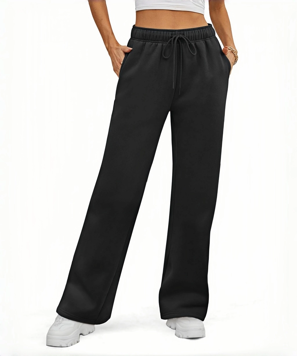 ATHMILE Short Sleeve T-Shirt and Sweatpants Outfit
