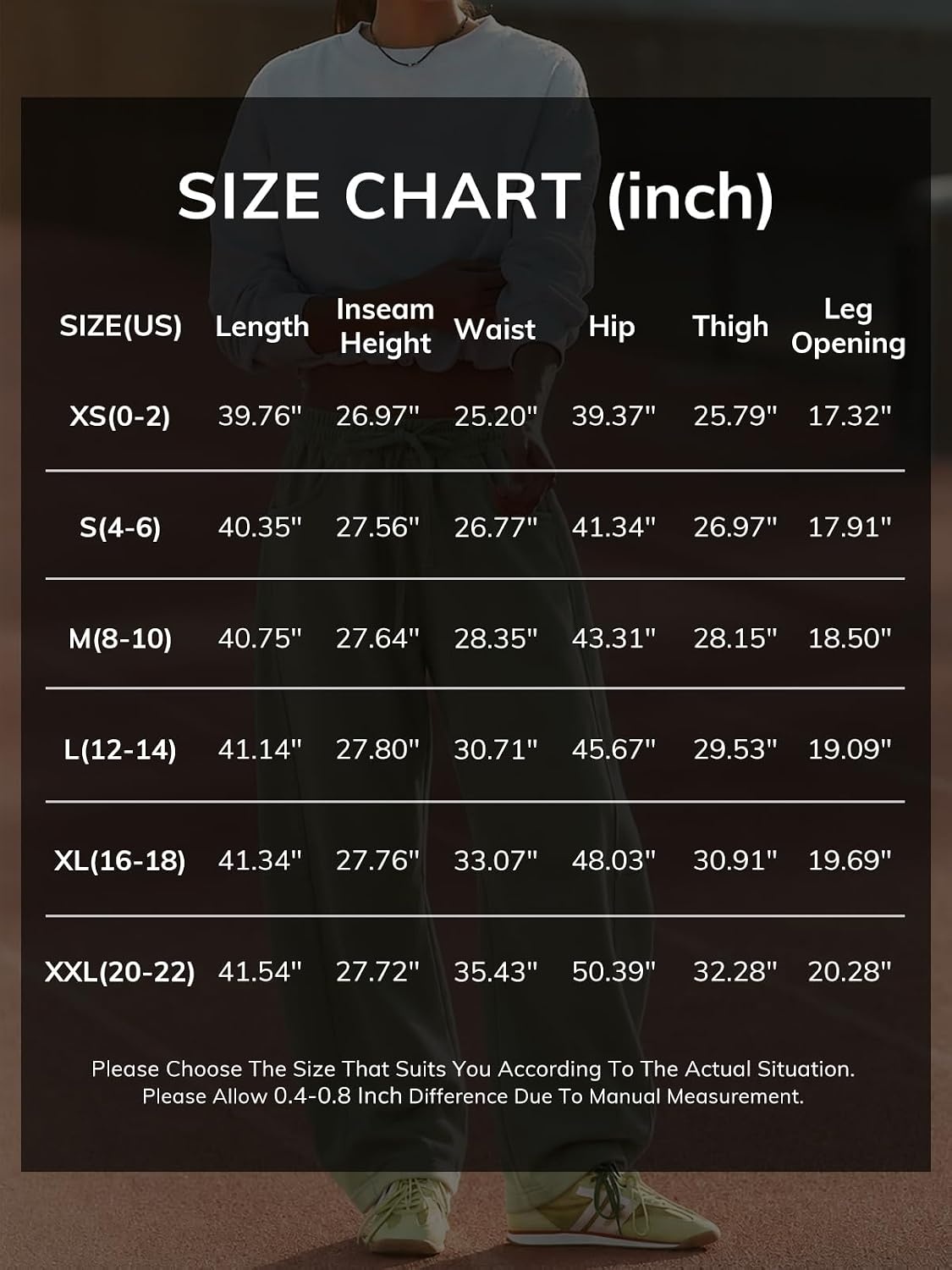 image:imageATHMILE Barrel Sweatpants Women Wide Leg Baggy Lounge Casual Pants Cotton Fall Winter Teen Girl Fashion Comfy Flowy with PocketBnavy