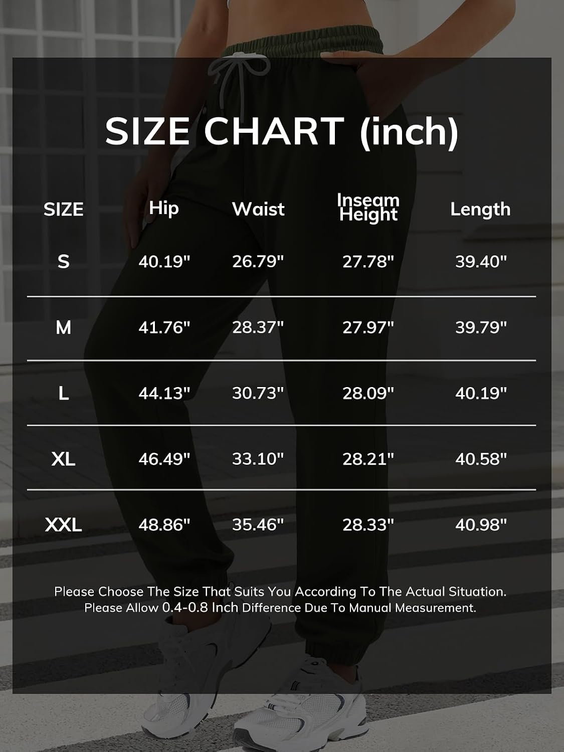 image:imageATHMILE Sweatpants Women Baggy Joggers Lounge Sweat Pants Cotton High Waisted Casual Comfy Fashion Fall Workout GymDarkblue