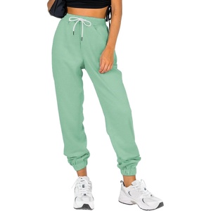 ATHMILE Sweatpants Women Baggy Joggers Lounge Sweat Pants | Cotton High Waisted Casual Comfy Fashion Fall Workout Gym(Lakegreen)