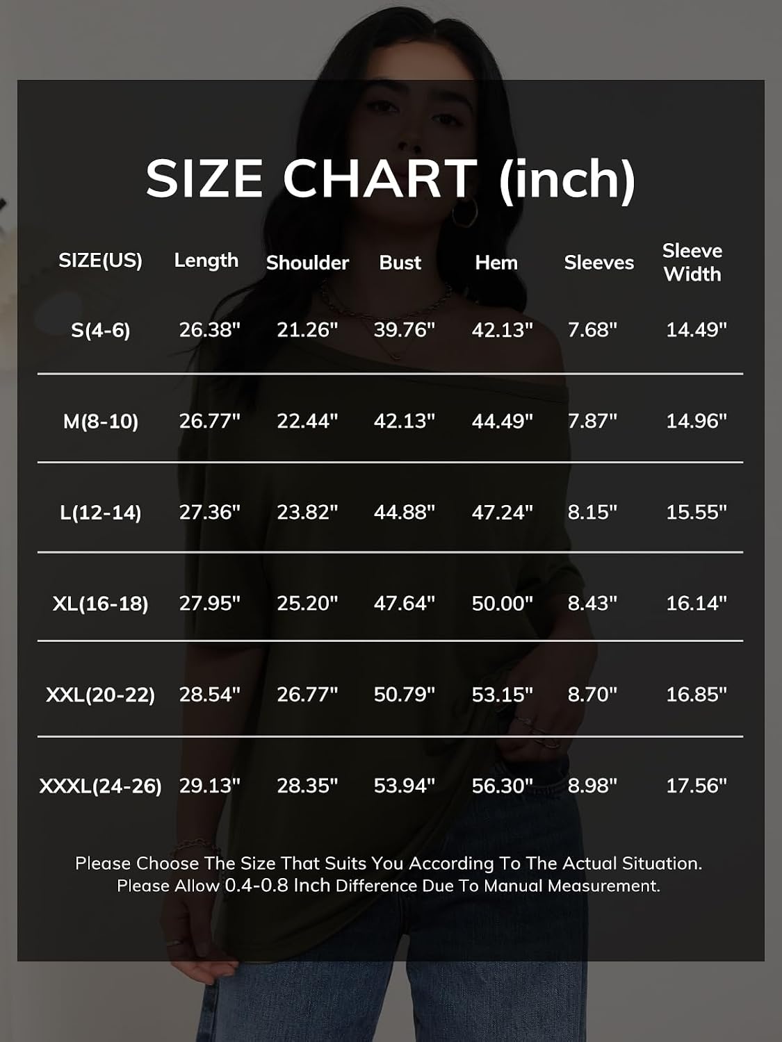 image:imageATHMILE Off The Shoulder Tops for Women 2026 Y2K Loose Fit Tops Oversized Tshirts Fashion Going Out Outfits Casual Basic Tees0black