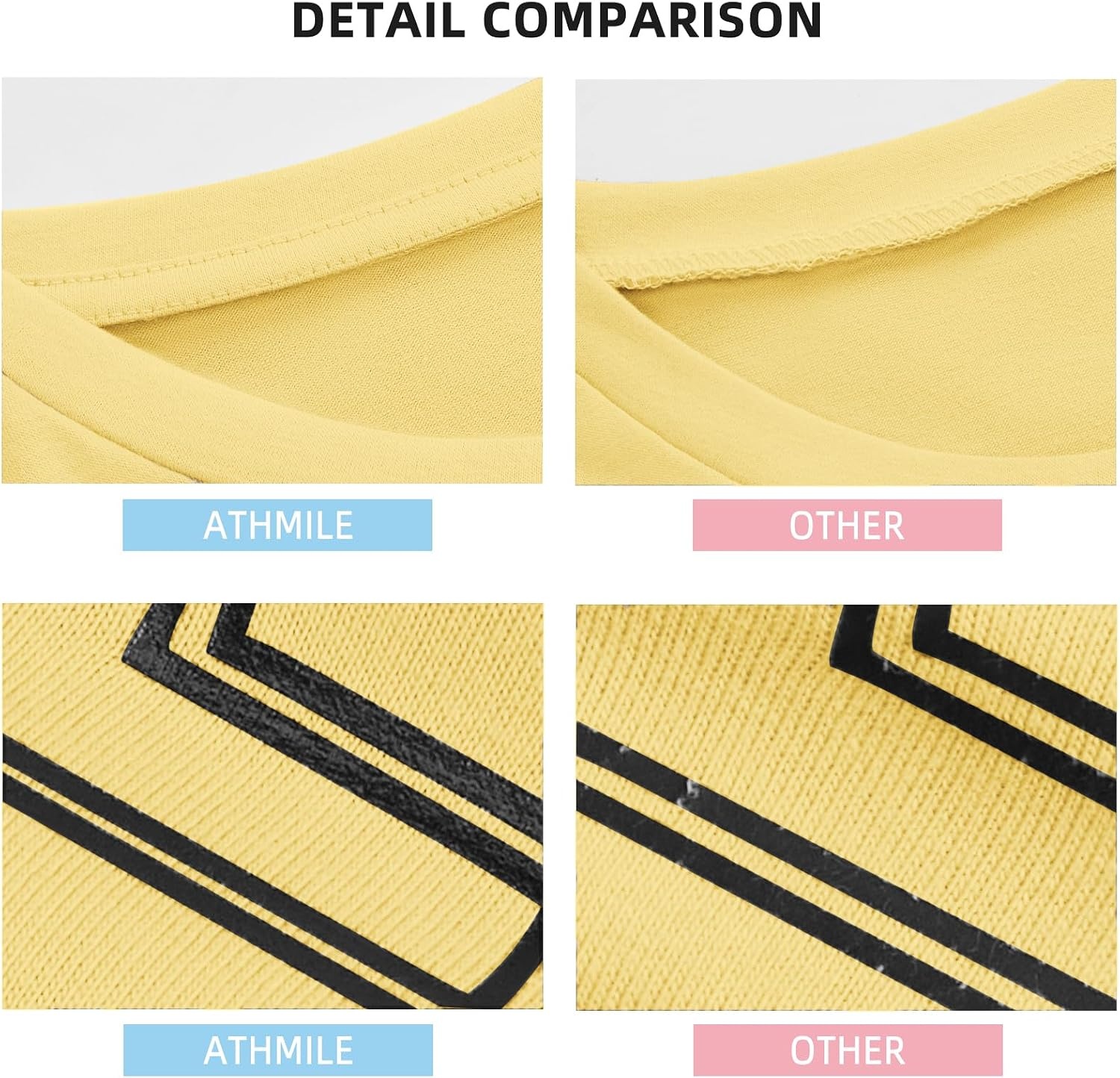image:imageATHMILE Womens Oversized T Shirts Short Sleeve Workout TopsLemon